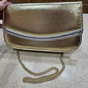 WALBORG Gold Clutch